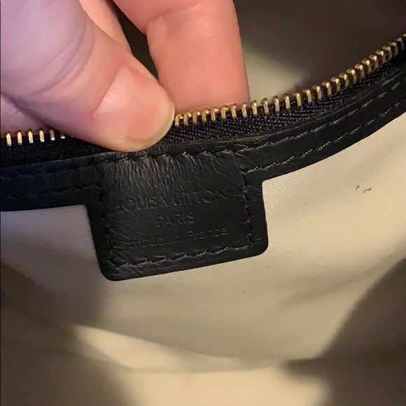 Navy and Gray Louis Vuitton Tote - Picture 4 of 11